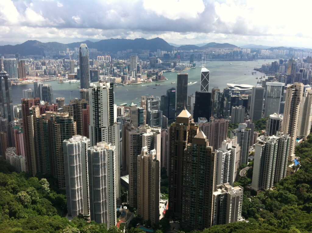 Victoria peak, Hong Kong